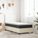vidaXL Matelas à ressorts bonnell moyen 90x190 cm