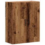vidaXL Armoire murale vieux bois 69 5x34x90 cm bois d'ingénierie