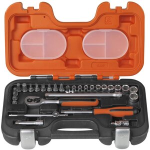 Bahco jeu de douilles de 1/4 po 29 pièces s290