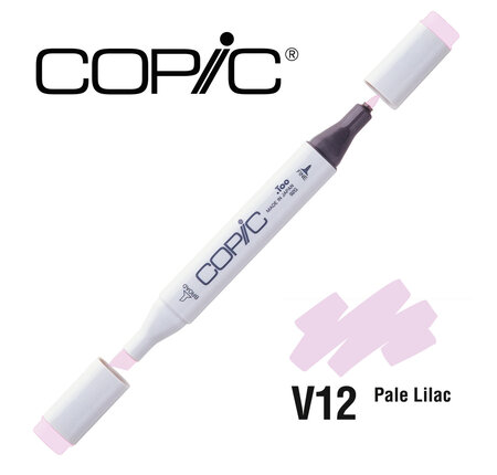 Marqueur à l'alcool Copic Marker V12 Pale Lilac