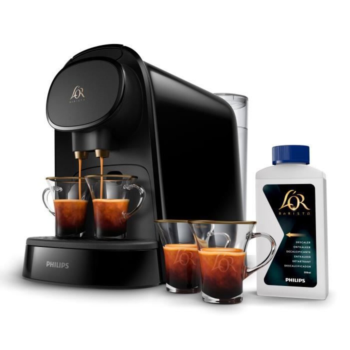 Machine à café à capsules double espresso PHILIPS L'or Barista