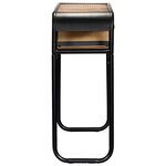 vidaXL Table console 118 x 30 x 75 cm Bois de manguier massif