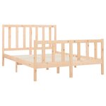 vidaXL Cadre de lit sans matelas 140x200 cm bois massif de pin