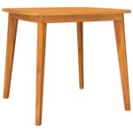 vidaXL Ensemble à manger de jardin 5 Pièces Bois d'acacia solide