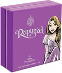 Pièce de monnaie en Argent 2 Dollars g 31.1 (1 oz) Millésime 2024 Disney Princess RAPUNZEL