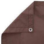 vidaXL Écran de balcon 100 x 800 cm Tissu Oxford Rectangulaire Marron