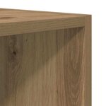 vidaXL Meuble TV Chêne artisanal 103 5 x 30 x 50 cm Bois d'ingénierie