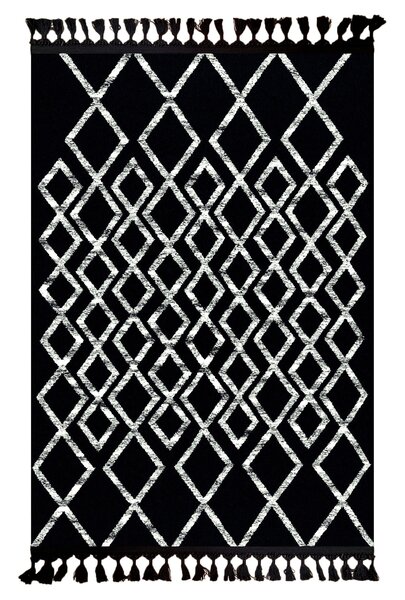 Tapis de salon FAS 120 x 180 cm - Noir