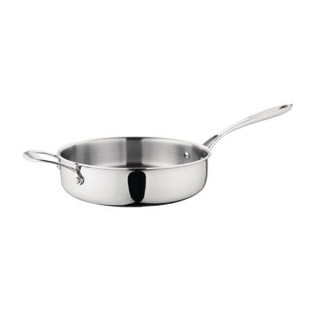 Sauteuse 240 mm triple épaisseur tri wall - vogue -  - inox2 4oui x60mm