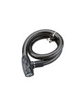 THIRARD - Antivol à clé Scorp  câble acier  vélo  25mmx1m  2 clés  noir