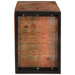 vidaXL Étagère à vin Marron 100 x 45 x 33 cm Bois récupéré massif