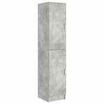 vidaXL Haut Armoire Gris béton 35 x 39 x 168 cm