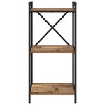 vidaXL Bibliothèque Bois ancien 40 x 30 x 83 cm Bois d'ingénierie