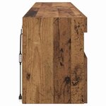 vidaXL Meubles TV muraux 2 Pièces Bois Ancien 80 x 30 x 40 cm