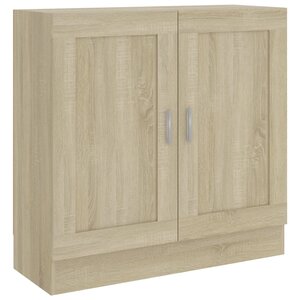 vidaXL Bibliothèque Chêne sonoma 82 5x30 5x80 cm Bois d'ingénierie