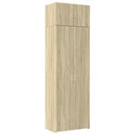 vidaXL Armoire de rangement chêne sonoma 70x42 5x225 cm