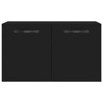 vidaXL Armoire murale Noir 60x36 5x35 cm Bois d'ingénierie