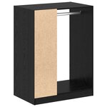 vidaXL Armoire Chêne noir 77 x 48 x 102 cm Bois d'ingénierie