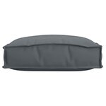 vidaXL Coussin 4 Pièces Anthracite 40 x 40 x 8 cm Tissu Oxford