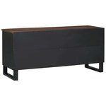 vidaXL Cabinet de télé Marron 105 x 33 x 46 cm bois de manguier massif