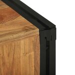 vidaXL Étagère à vin Marron 34.5 x 35 x 39 cm Bois d'acacia massif