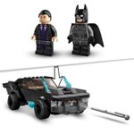 Lego 76181 dc batman batmobile : a la poursuite du pingouin  voiture jouet  idée cadeau pour enfants des 8 ans