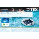 Intex Lampe solaire à LED flottante pour piscine