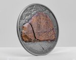 ABOURMA ROCK ART Prehistoric Art 3 Once Argent Monnaie 200 Francs Djibouti 2023