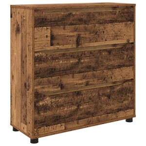 vidaXL Armoire de rangement Bois Ancien 80 x 31 x 81 cm