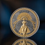 Monnaie CRADLE OF FREEDOM 1 Oz Argent 1000 Satoshi United Crypto States 2026 (PRÉCOMMANDE)