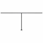 vidaXL Auvent automatique sur pied 600x300 cm Anthracite