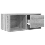 vidaXL Meubles TV 2 Pièces sonoma gris 60x31x25 5 cm bois d'ingénierie