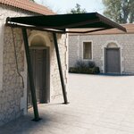 vidaXL Auvent rétractable automatique et poteaux 3x2 5 m Anthracite