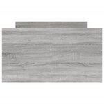 vidaXL Cadre de lit avec tiroirs sonoma gris 90x200 cm