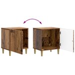 vidaXL Cabinet de chevet Bois ancien 43 x 34 5 x 50 cm