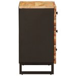 vidaXL Armoire de lit Marron 50 x 33 x 62 cm Bois de mangue massif