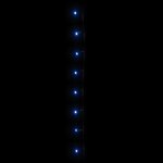 vidaXL Guirlande LED avec 1000 LED Bleu 100 m PVC