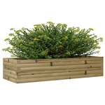 vidaXL Jardinière 110x40x23 cm bois de pin imprégné