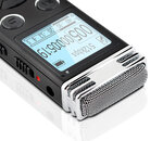 Kodak vrc450 - dictaphone numérique  8 go  plug and play  lecteur mp3  mini-prises jack 3.5 mm  batterie lithium - noir