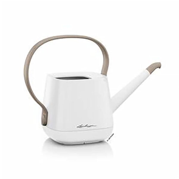 LECHUZA Arrosoir YULA 1 7 L blanc et taupe semi-brillant