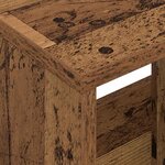 vidaXL Étagère à magazines Bois ancien 68 5 x 30 x 45 cm