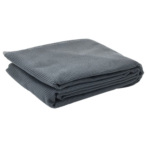vidaXL Tapis de sol de camping gris clair 4 5x2 5 m
