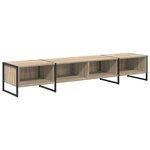 vidaXL Meuble TV Sonoma 170 5 x 36 x 30 5 cm Bois d'ingénierie