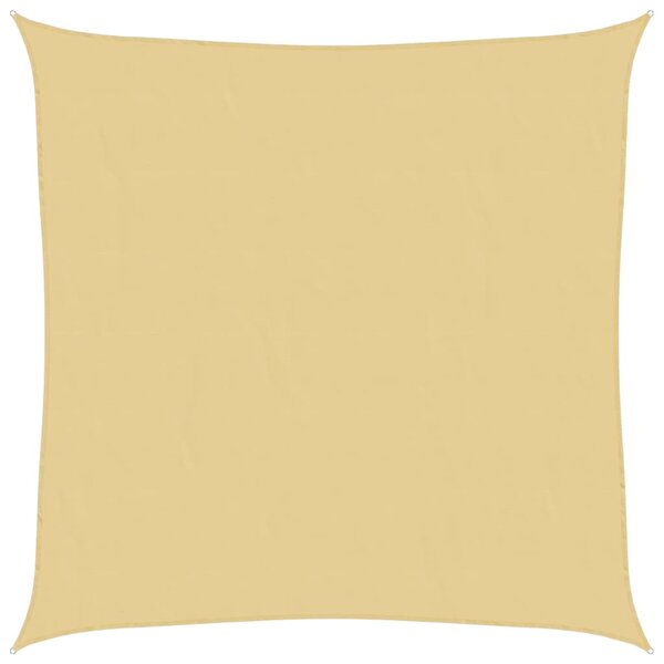 vidaXL Voile d'ombrage sable 2x2 m 100   polyester oxford