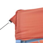 vidaXL Tente de fête 292 x 580 x 315 cm Terre cuite Tissu Oxford