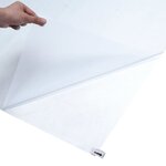 vidaXL Film de fenêtre statique dépoli gris 45x1000 cm PVC