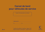 Carnet de Bord pour Véhicules de Service 64 Pages 150 x 215 mm Orange ELVE