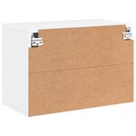 vidaXL Meuble TV mural blanc 60x30x41 cm