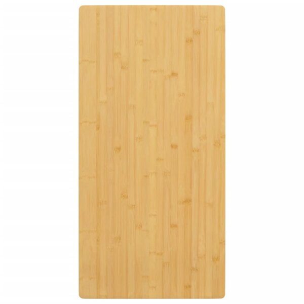 vidaXL Dessus de table 40x80x1 5 cm bambou