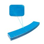 Coussin de protection des ressorts pour trampoline 14ft / 427 cm - bleu ciel - pe
